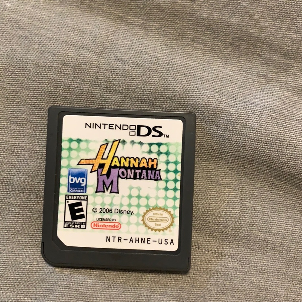Hannah Montana DS game